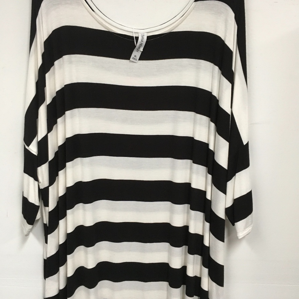 Black and White Tunic